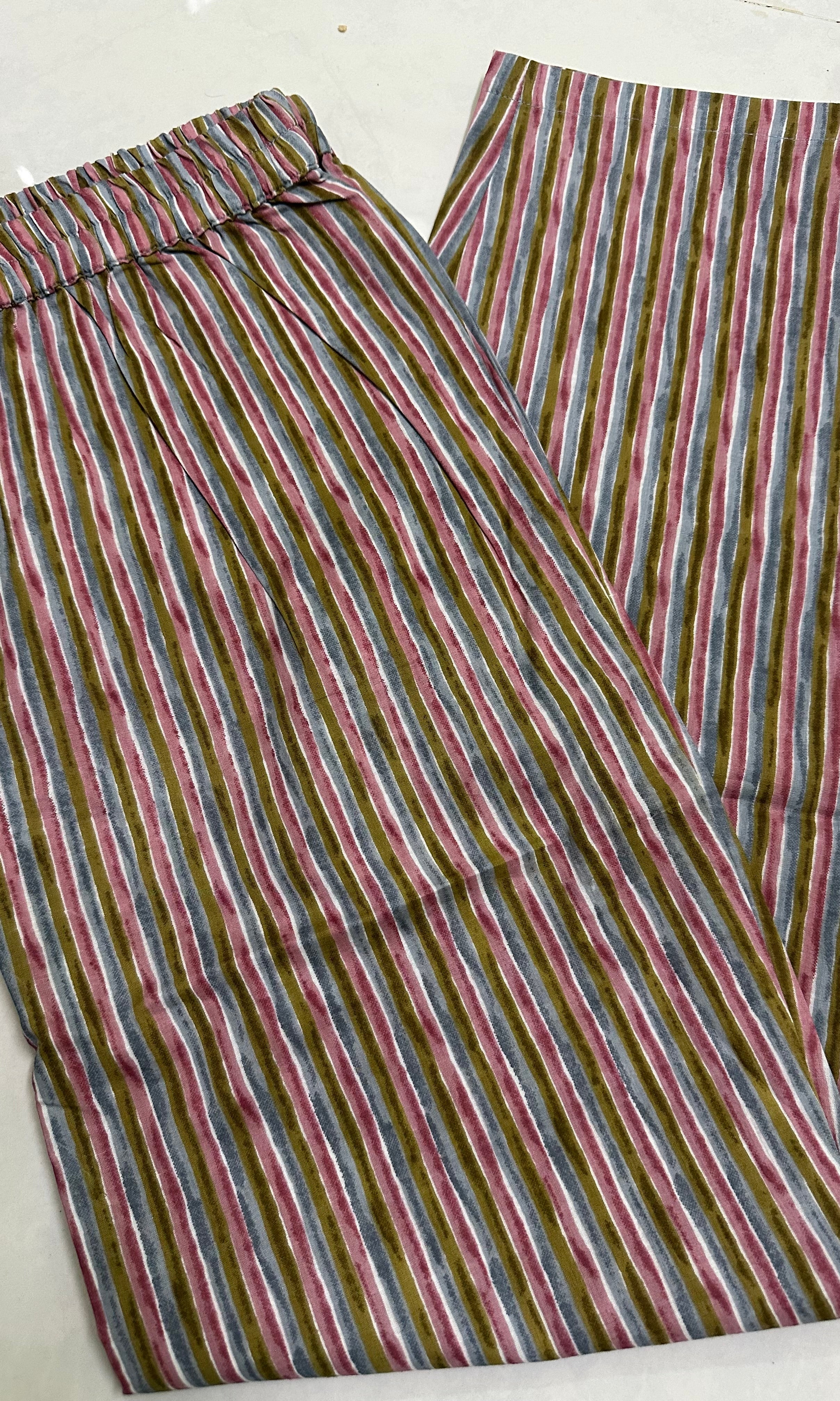 Floral Print Pure Cotton Kurta Set