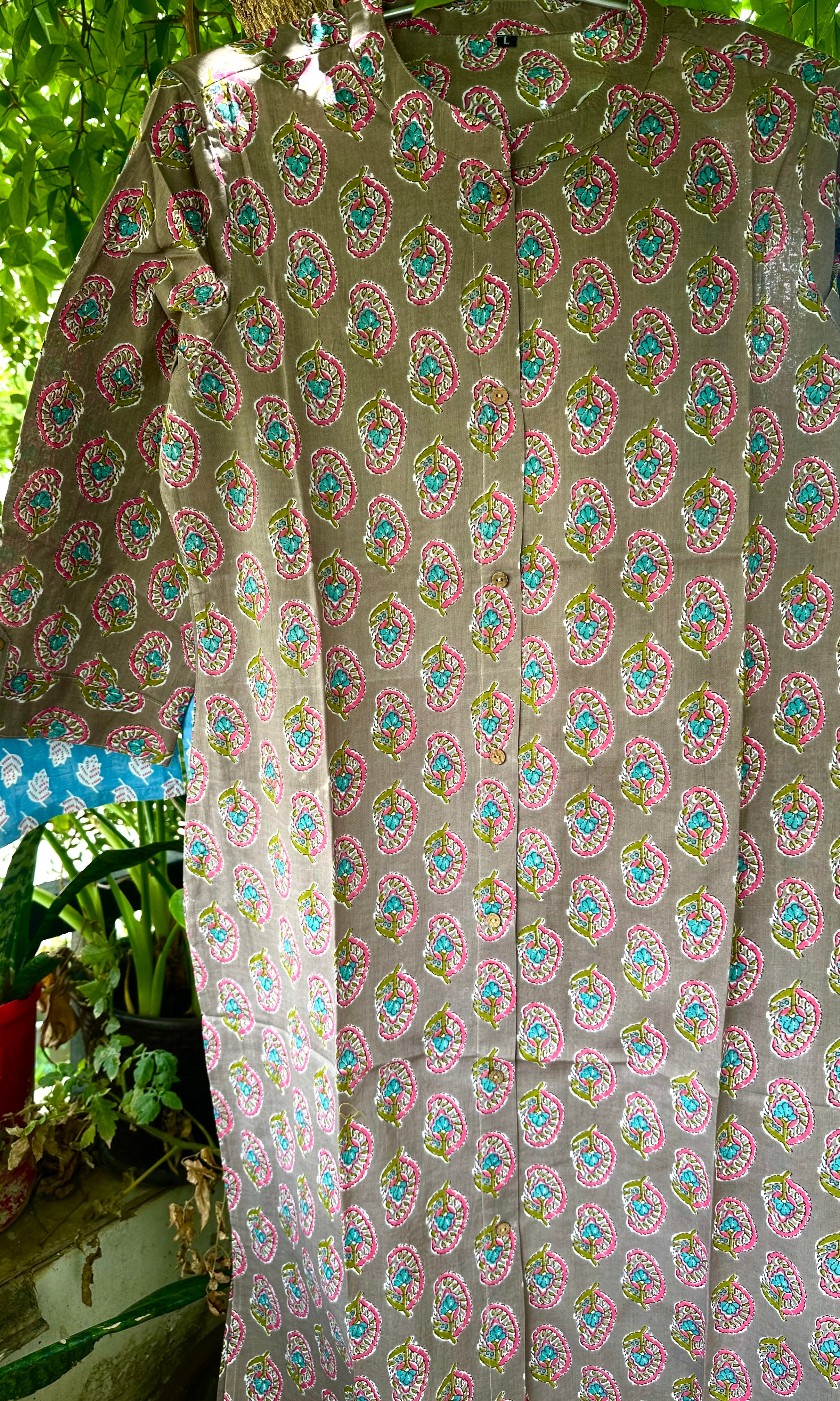 Pure Cotton Printed Kurta