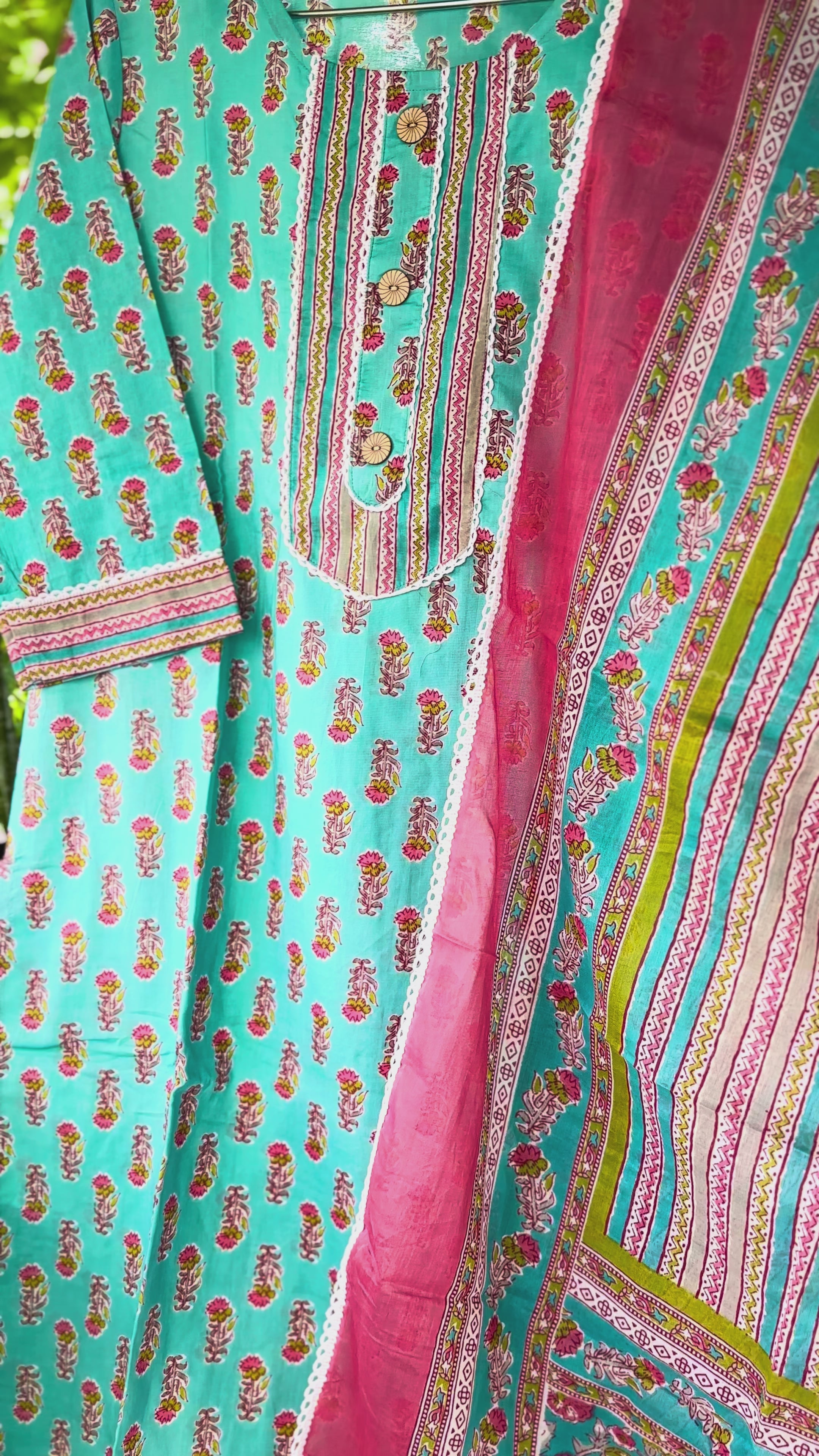 Pure Cotton Suit set